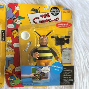 NEW BUMBLEBEE MAN Simpsons Action Figure 199216 World of Springfield Spanish